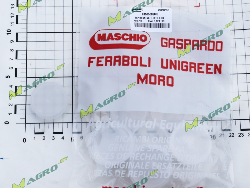 Заглушка F05050020R аналог, Китай