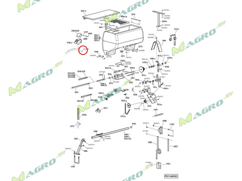 Шайба 16,5x26x1 30622024 (10622024), аналог, Венгрия
