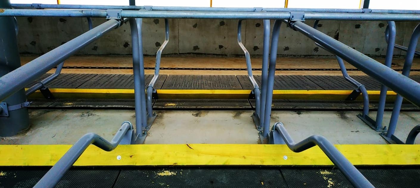 Дуга разделителя напольная (беспривязное содержание)