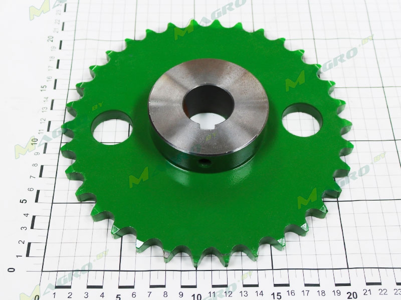 Звездочка мотовила подборщика Z=34 CMH01122 (исп. без эксцентрика), оригинал