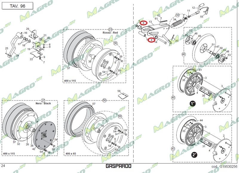 Втулка G66349003R аналог, Китай