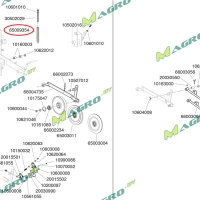 Пружина MECA с гайкой 65009354