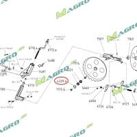 Кольцо стопорное 4329.a (10175001), оригинал