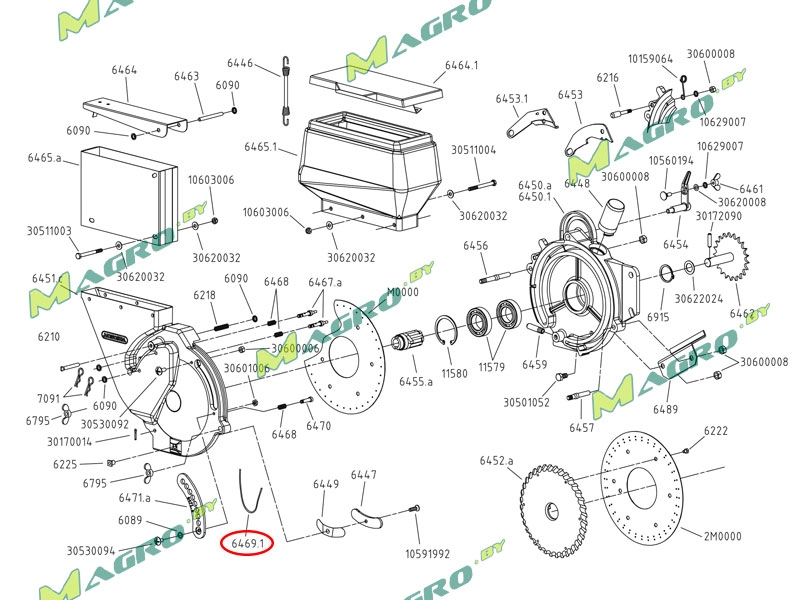 Уплотнитель MS стар. обр. 6469 (20032018), оригинал