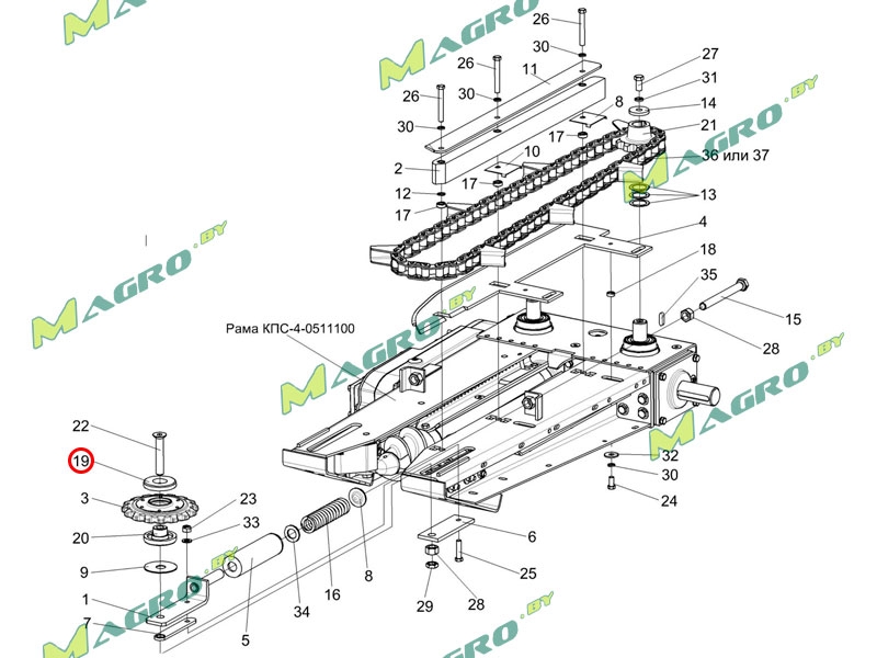 Шайба КПС-4-0510616, PRV, Беларусь
