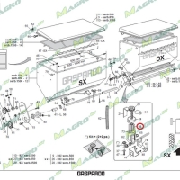 Крыльчатка дозатора удобрений в сборе с осью G20860106R