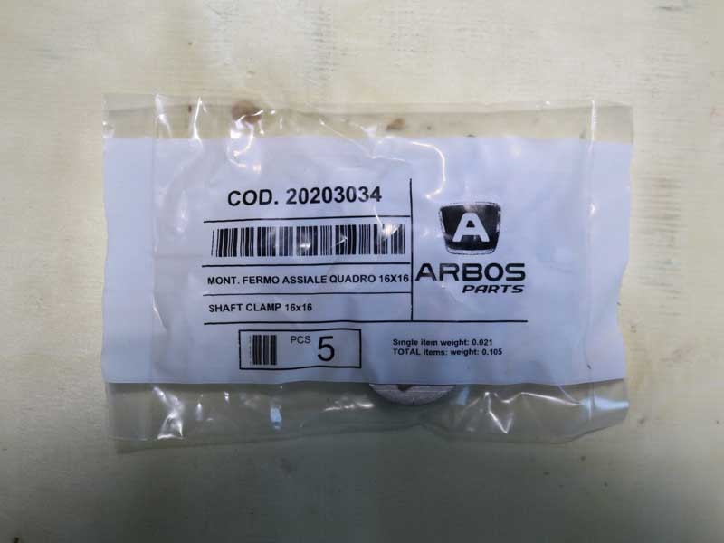 Фиксатор оси 16х16 20203034, оригинал