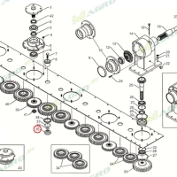 Шкворень нижний DL045811 1152035