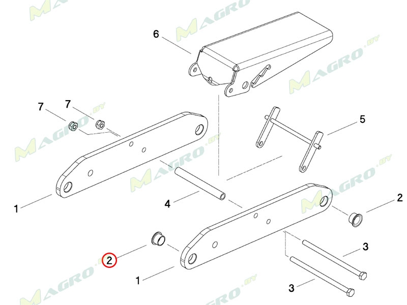 Втулка АС670006