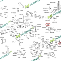 Гайка барашковая 6795 (10604008), оригинал