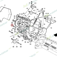 Блок звездочек Z=17/48 B03L34402R