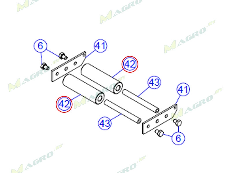 Ролик натяжителя, 40203215