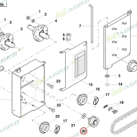 Ролик AC821090, аналог, Украина
