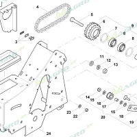 Втулка АС819293 AC819293, аналог, Украина
