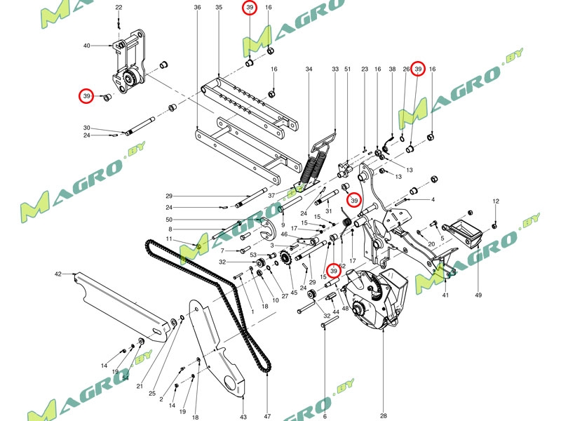 Втулка параллелограмма MAXI-5 10041024, оригинал