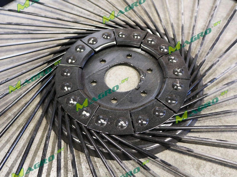 Колесо в сборе GRY-10 (7,5 мм.) (P40BK004 -7,0 мм.) левое собств. пр-во.