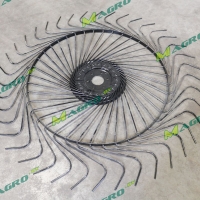 Колесо в сборе GRY-10 (7,5 мм.), (P40BK003 - 7,0мм) правое собств. пр-во.