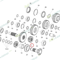 Шестерня КПС-4-0517604 оригинал