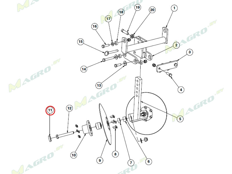 Крышка ступицы GD1132, оригинал