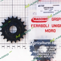 Звездочка блока кор. пер. Z=19 G66248164R, аналог, Украина