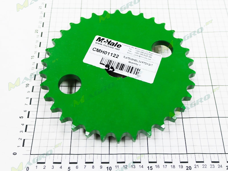 Звездочка мотовила подборщика Z=34 CMH01122 (исп. без эксцентрика), оригинал