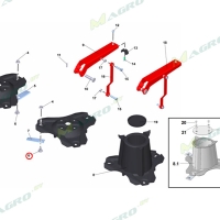 Держатель ножа (быстросъем) B1000106000M, CMR