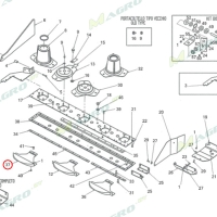 Полоз (стандартный) 6251037, 18032453 (B0600104800W), аналог, CMR