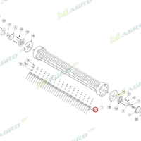 Зуб подборщика CTN00025 (исп. без эксцентрика), оригинал