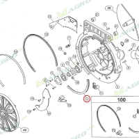 Проставка высевающего аппарата (нижняя) PL-00001, Wizard