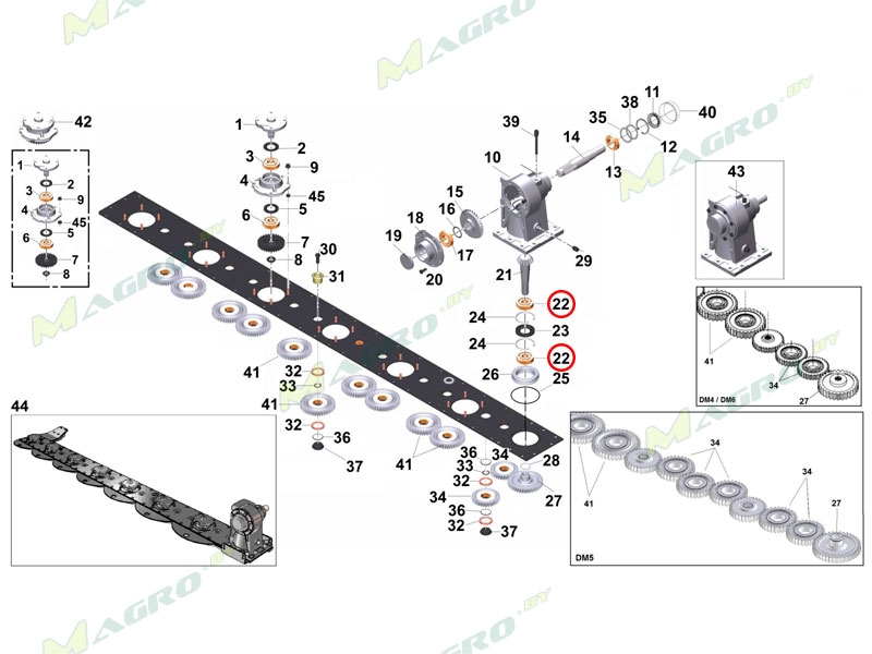 Кольцо NILOS 6207 AV 4755001, 10011324 (B0600103502M), аналог, CMR