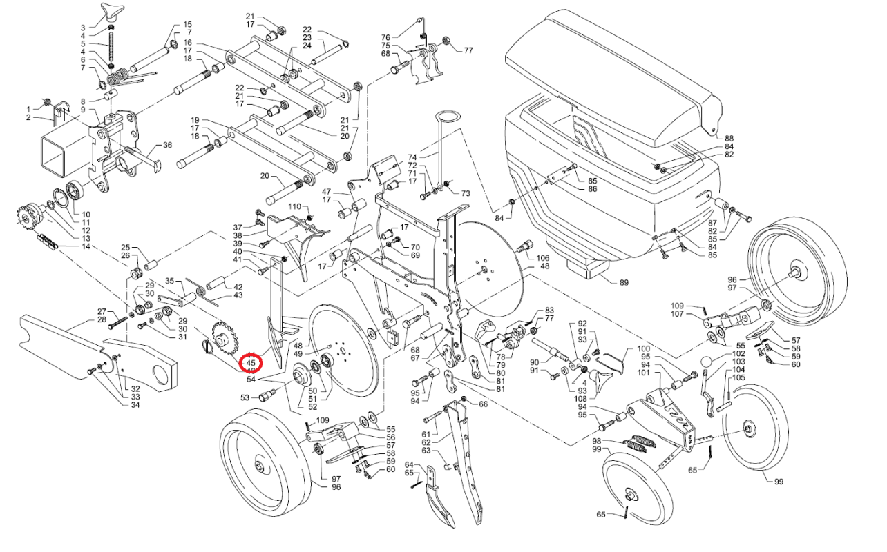 Звездочка распределителя Z=20 30031620, оригинал