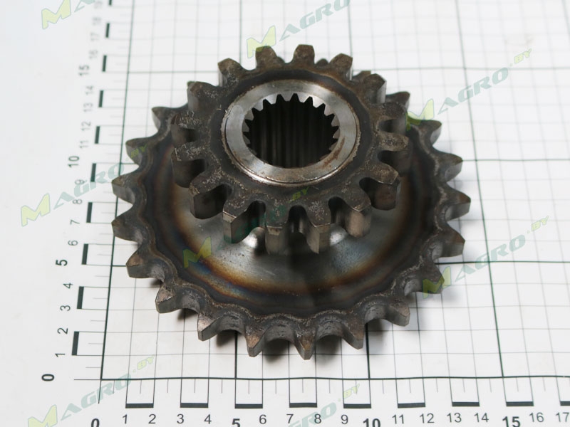 Звездочка двойная со ступицей Z=16/22 B03400271R, оригинал