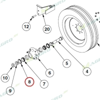 Уплотнение (сальник) GA4722