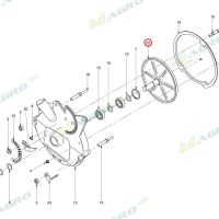 Барабан распределителя семян в сборе 10004630R MAXI-5