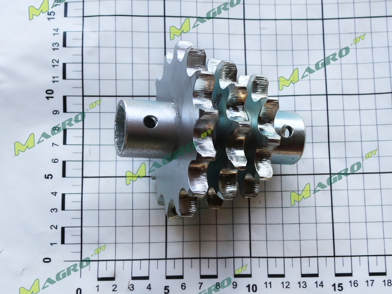 Блок звездочек 4325.с (10125024) (Z=10-12-14), аналог, Венгрия