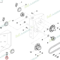 Звездочка Z-25 AC820816