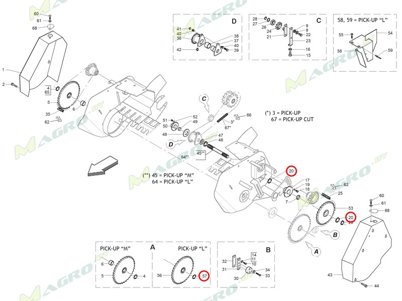 Кольцо B01534416R, оригинал