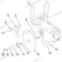 Пылезащитная крышка G22836, металл (A22836, GD11845), Китай