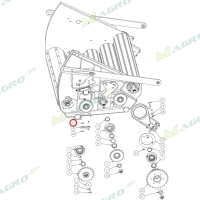 Винт CFA00582 M8X25 DIN 7991