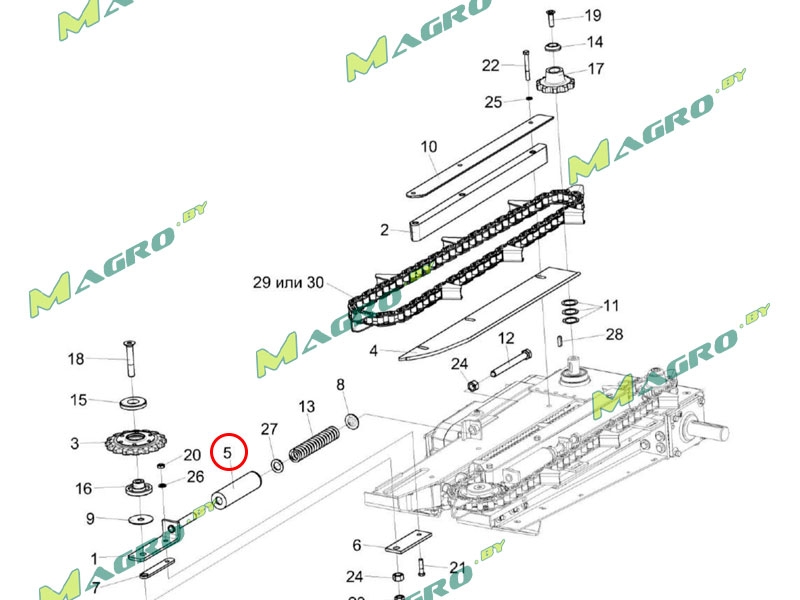 Кожух КПС-4-0510001 дубль с 992387