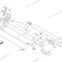 Заглушка ролика вала B01300623R, оригинал
