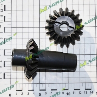 Шестерни конические редуктора 2+2 G22270389R,(РФ/тендер) аналог