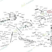 Пружина 7156 (30153041), оригинал