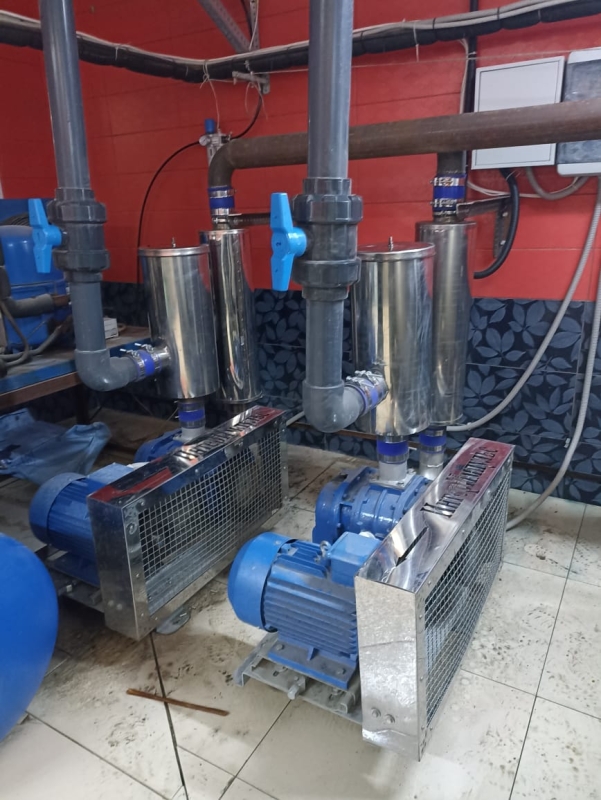 Установка вакуумная роторная УВР-1500