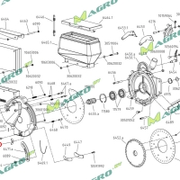 Гайка барашковая 6795 (10604008), оригинал