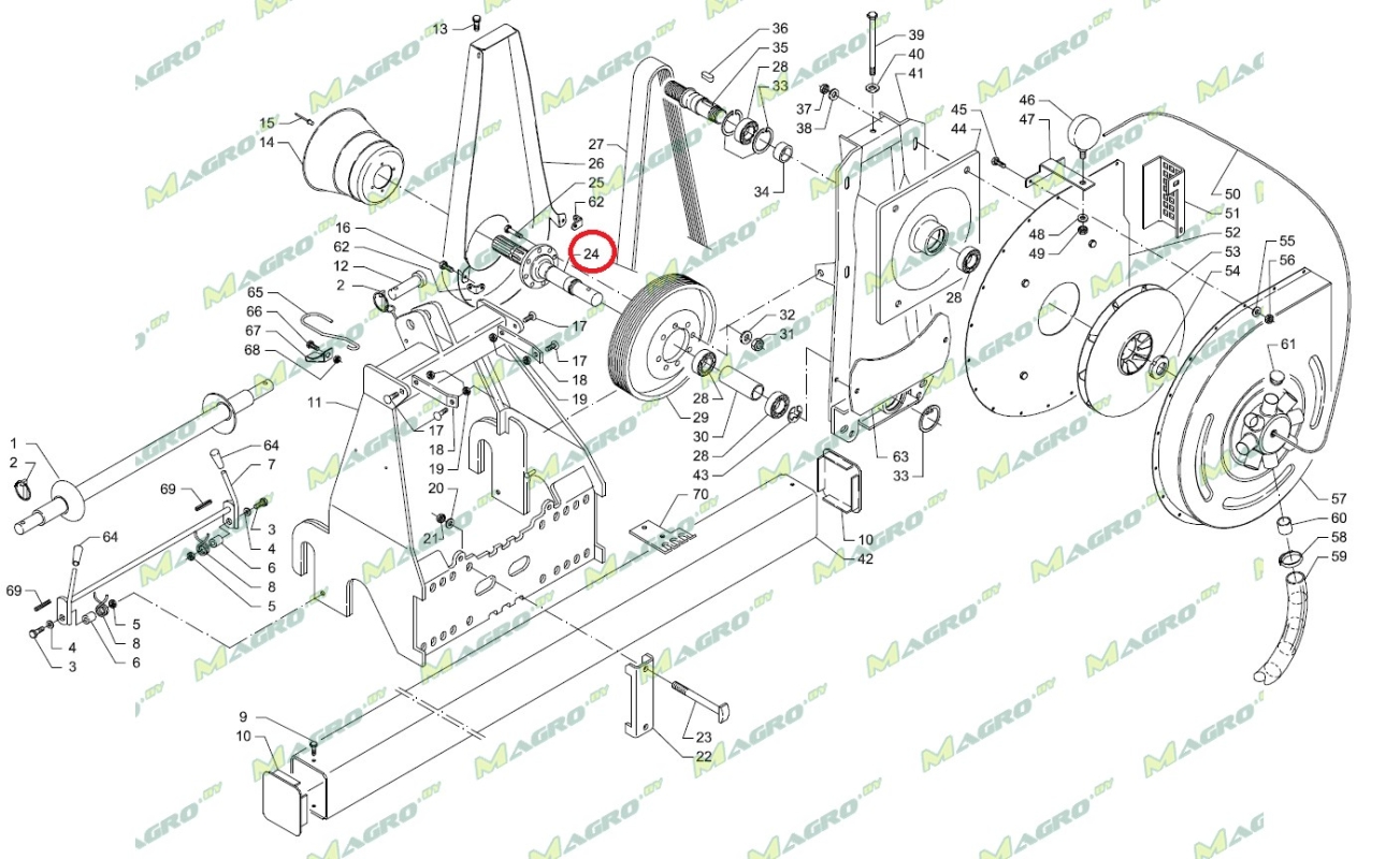 Вал кардана 10023220 отличается от G22270369R, оригинал