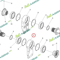 Корпус левый КПС-4-0525201 ( 1.322.989)
