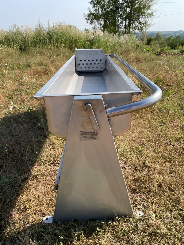 Групповая поилка "БУРЕНКА-02.МДН нержавеющая сталь 200