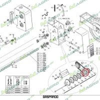Звездочка блока кор. пер. Z=18 G66248163R, аналог, Украина