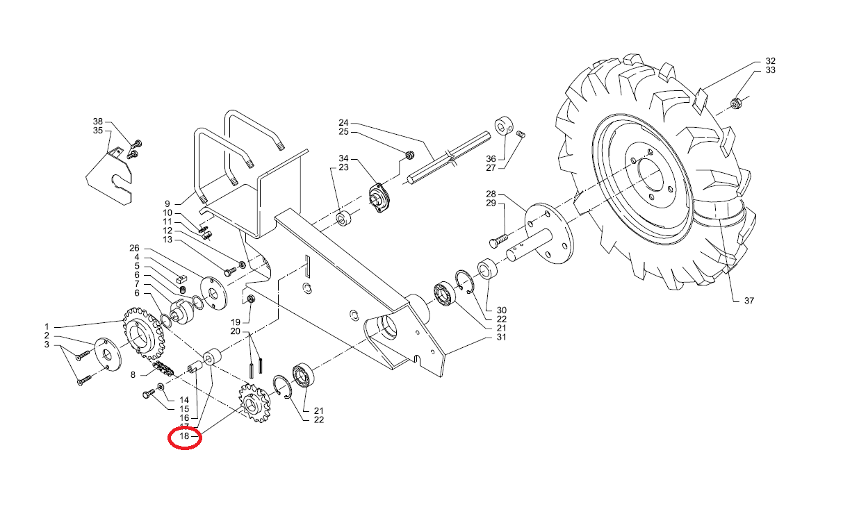 Звездочка Z-16 10022890, PRV, Беларусь